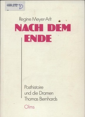 Nach dem Ende Meyer-Arlt, Regine: