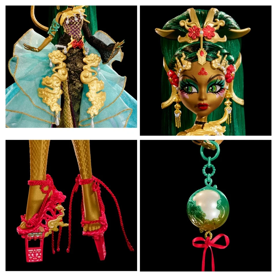 Monster High 2024 Fang Vote Jinafire Muñeca Larga Mattel Foto 2 de 4