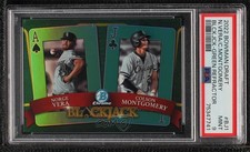 2022 Bowman Draft Green Refractor 45/99 Norge Vera Colson Montgomery PSA 9 MINT