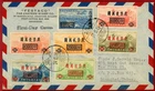China 1948, Airmail Surcharged Issues FDC, Shanghai to US