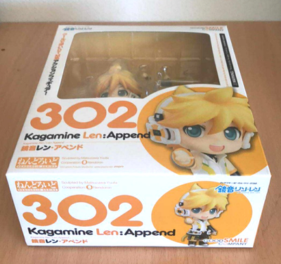 Kagamine Len: Append #302 Nendoroid Action Figure * NEW SEALED