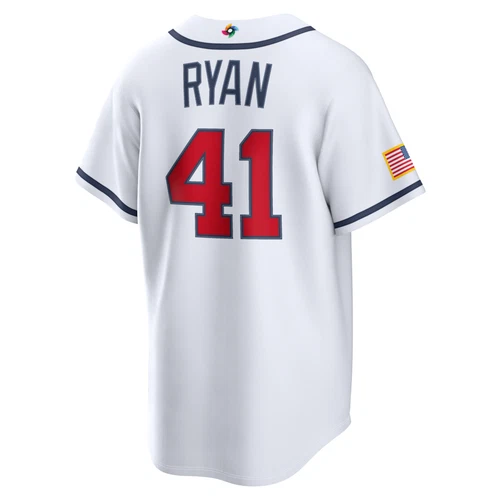 Men's/Youth USA Baseball White 2026 World Baseball Classic Home Stadium Jersey