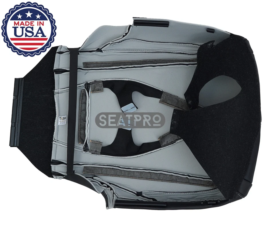 2020 2021 2022 2023 Acura RDX Front Bottom Leather Perforated Seat Cover Black - Image 4 of 4