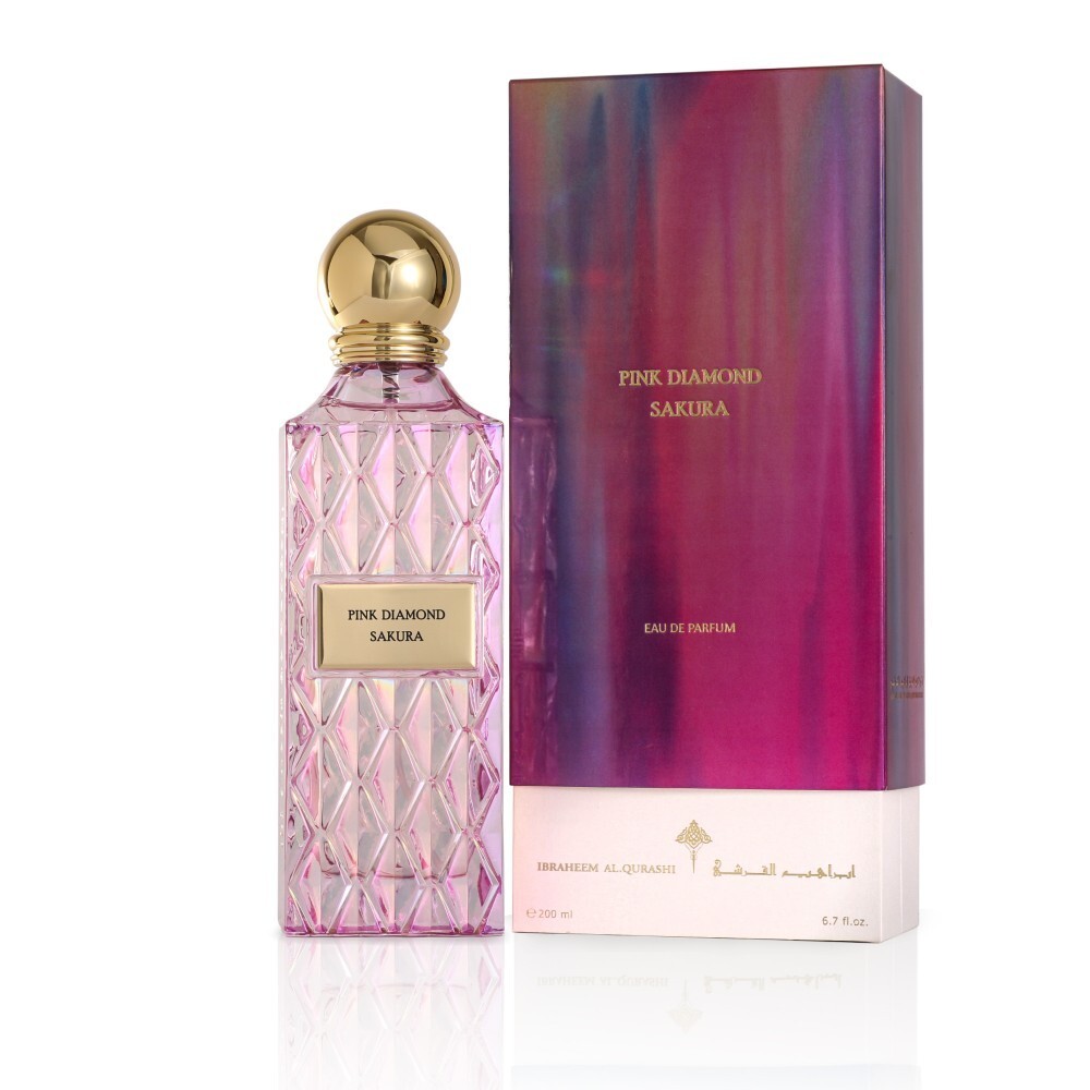 Pink Diamond - Sakura by Ibraheem Al Qurashi 150ml Spray - Free