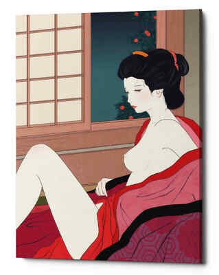 Epic Graffiti ''Oei'' by Sai Tamiya, Giclee Canvas Wall Art