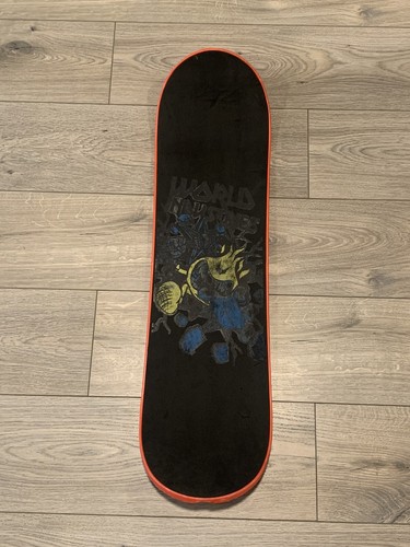 World Industries Schneeschittschuh Snowboard Flame Junge rot seltenes Board - Bild 2 von 4