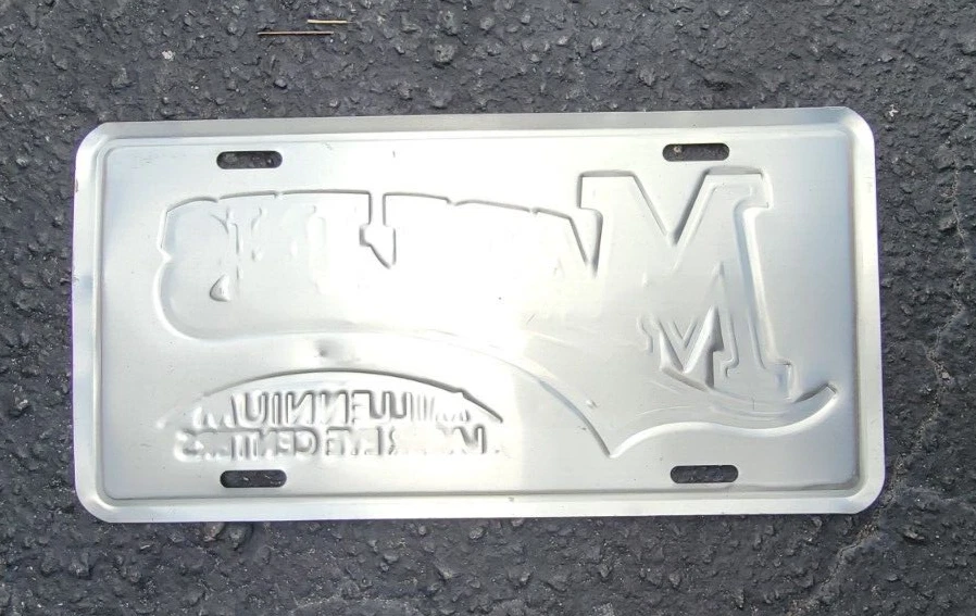 2006 Florida Marlins Millennium Eye Center placa de licença estádio sorteio como está. - Imagem 2 de 4