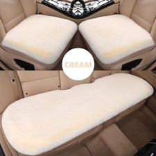 For Honda Fuzzy Car Seat Covers 3pcsset Plush Front Back Seat Pads Cushion