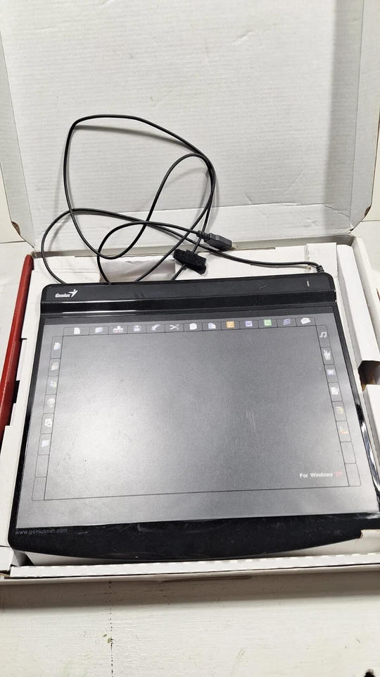 Genius G-Pen F610 USB Tablet With Box. Great Shape - Image 2 of 4