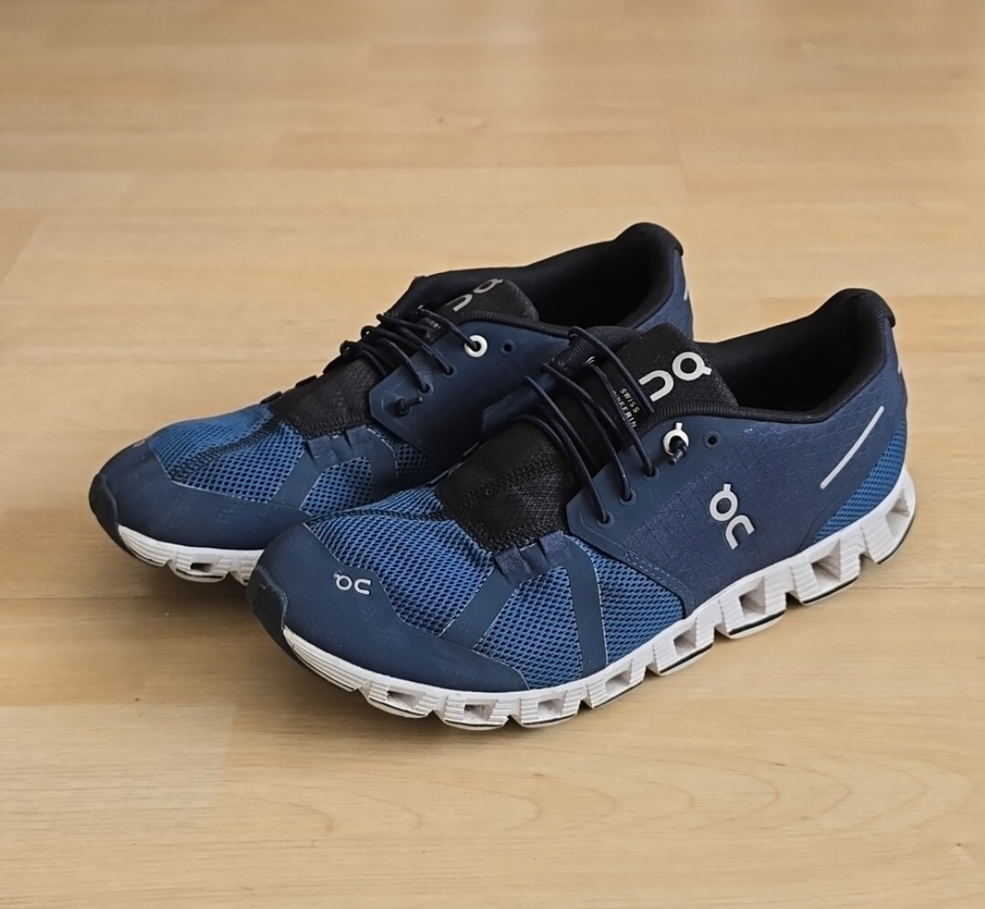 Cloud Black And Blue Mens Shoes On Cloud Midnight Ocean Blue Black