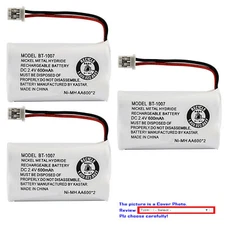 BT1007 Phone Battery for Uniden BT-1007 1015 DECT1480 DECT1560 DECT1580 EZI2996