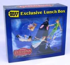 DISNEY 2003 PETER PAN BEST BUY EXCLUSIVE LUNCHBOX PLATINUM EDITION - SEALED NIB
