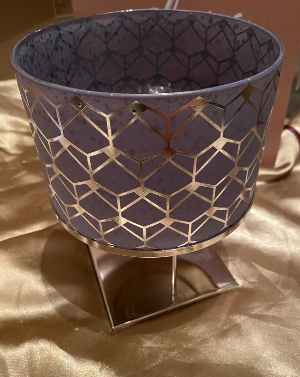 Neu! OVP! PartyLite Kerzenlampe Deco Glam P93561 +Teelicht Gratis 