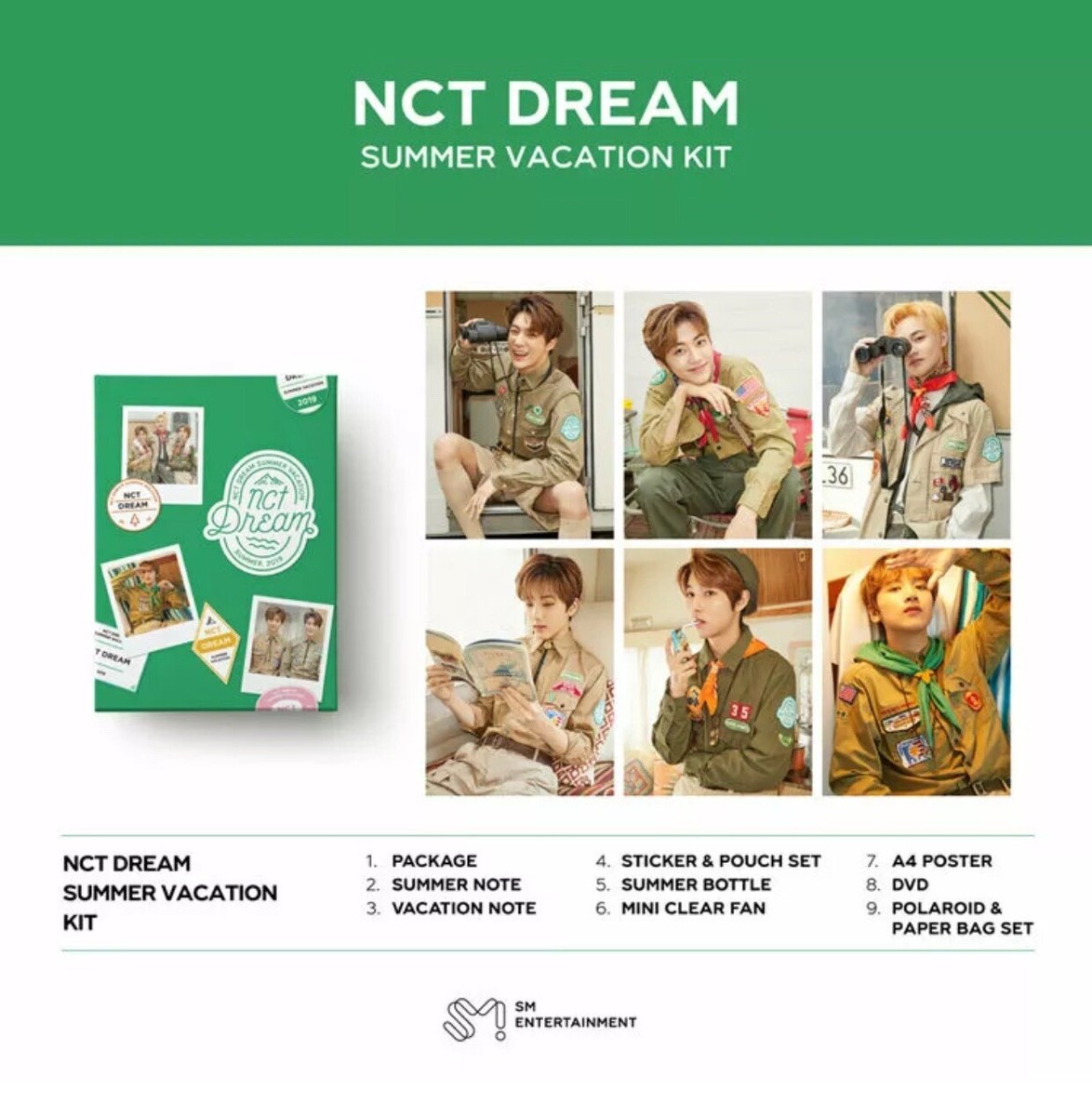 【新品未開封】 NCT127 SUMMER VACATION 2019 サマパケ 年末のプロモーション特価！ 新品未開封】 サマパケ 2019