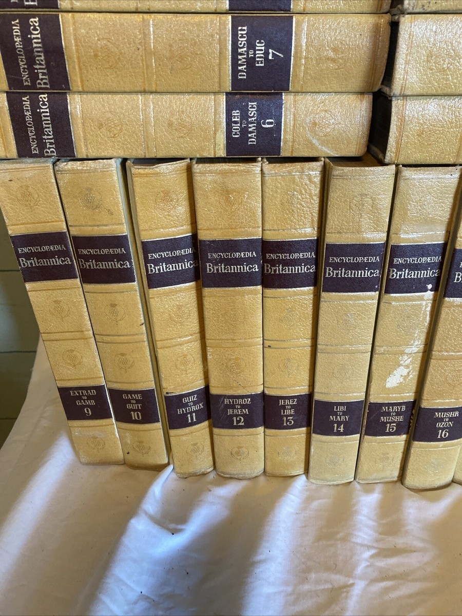 SET ENCYCLOPEDIA BRITANNICA “A NEW SURVEY OF UNIVERSAL KNOWLEDGE