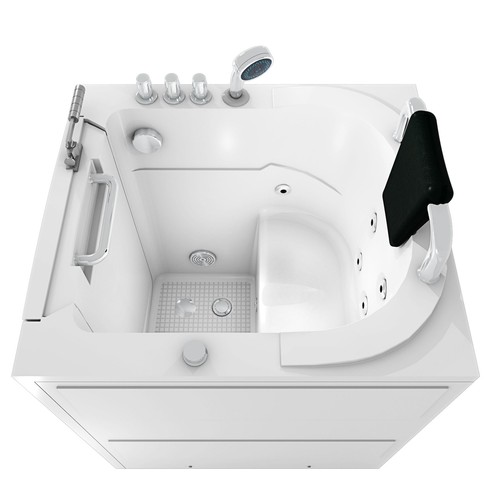 Senioren Wanne Sitzbadewanne Sitzwanne Whirlpool mit Tür Pool S10-TH-WP - Bild 8 von 10