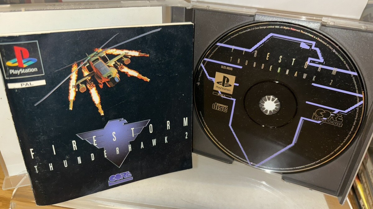 Sony Playstation un Classique Jeu Firestorm Thunderhawk 2 Ps1 | Achetez sur