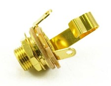 Genuine Switchcraft Jack 1/4 Gold Plate, WDE12G-1