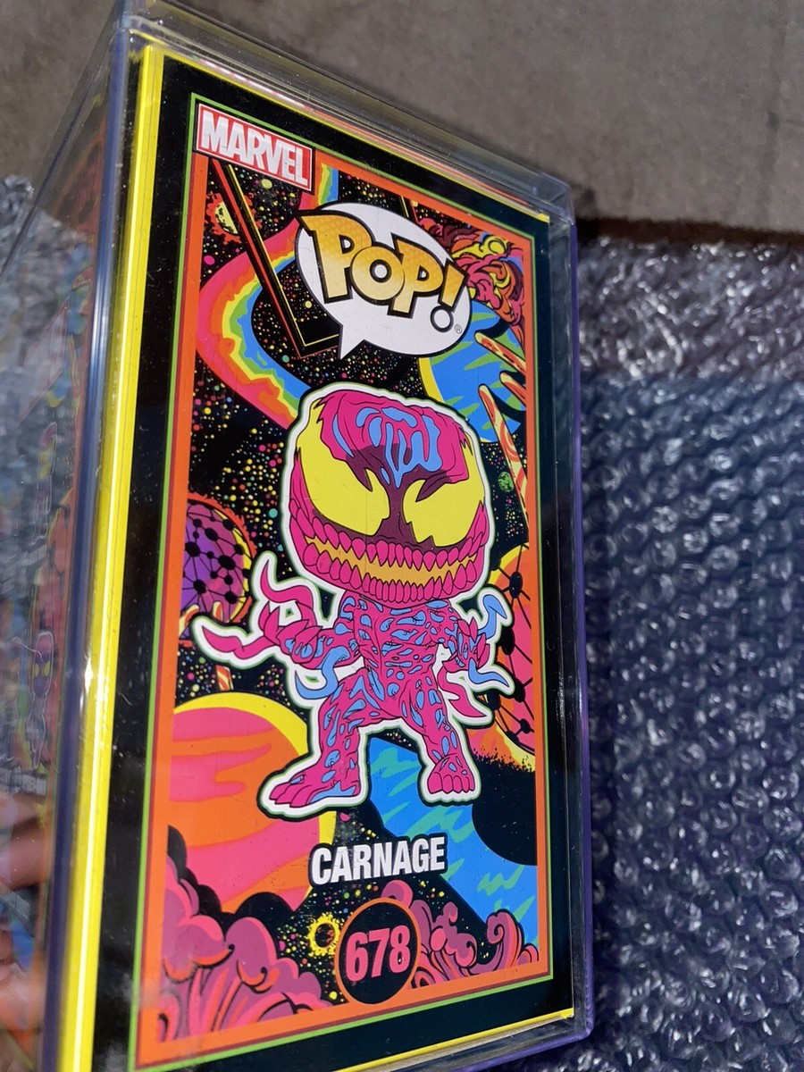 Funko Pop Marvel: Black Light Carnage MINT CONDITION | eBay
