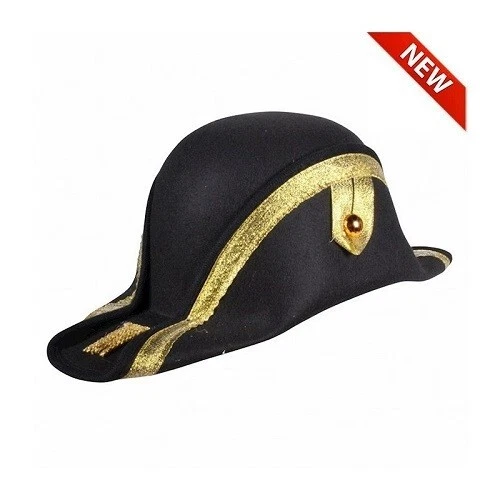 Bicorn Hat Admiral Nelson Napoleon Bicorne Hats Sailor Costume Accessory Headwea