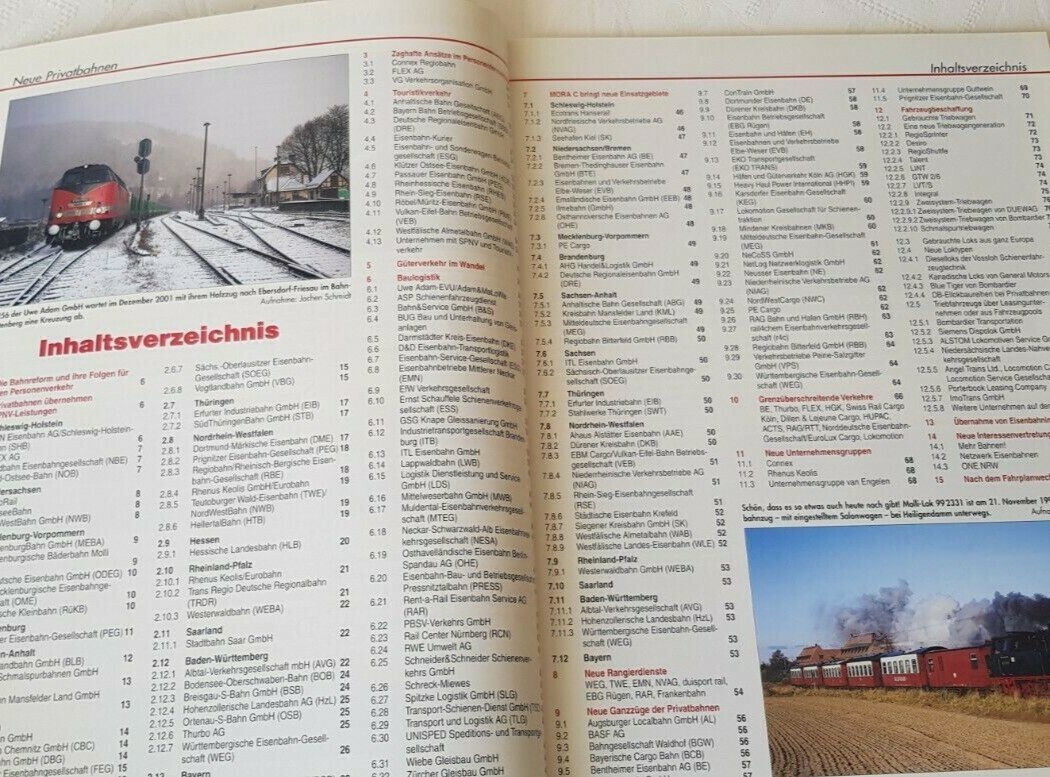 Thumbnail - Eisenbahn-kurier Special 68 - Neue Privatbahnen 1998 - 2003 - Zustand