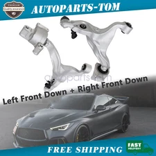 Front lower control arm LH&RH Side For Infiniti Q50 Q60 2014 15 16 17 18 19 2020