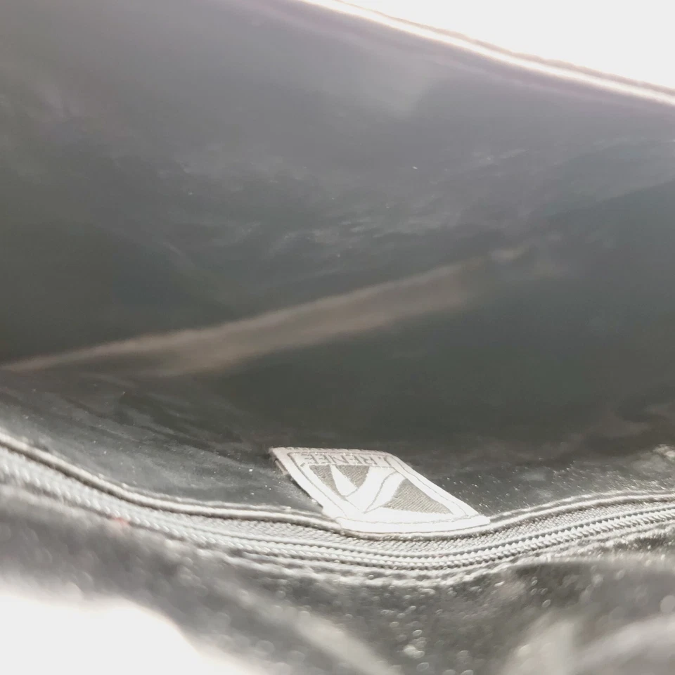 Bolso sin asas vintage J Renee negro genuino serpiente Foto 4 de 4