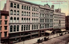Postcard Strawbridge & Clothiers Dept Stone Philadelphia May30 1917 Divided back
