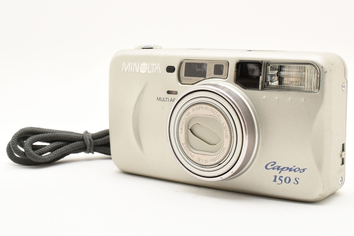 Minolta Capios 150S Point & Shoot 35mm Film Camera Japan 【Exc+5