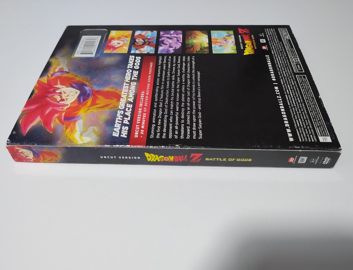 Dragon Ball Z: Battle of Gods DVD Movie + Case | eBay
