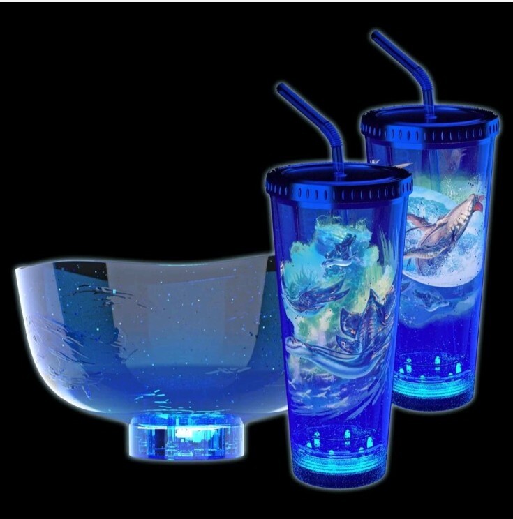 Avatar The Way Of Water AMC Exclusive Set Light Up Popcorn Bucket