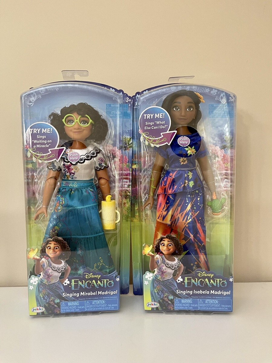 Disney Encanto Singing Isabela And Mirabel Madrigal 11 Inch