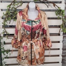 Nwt Lindi Wearable Art Fabric Jacket. #2107