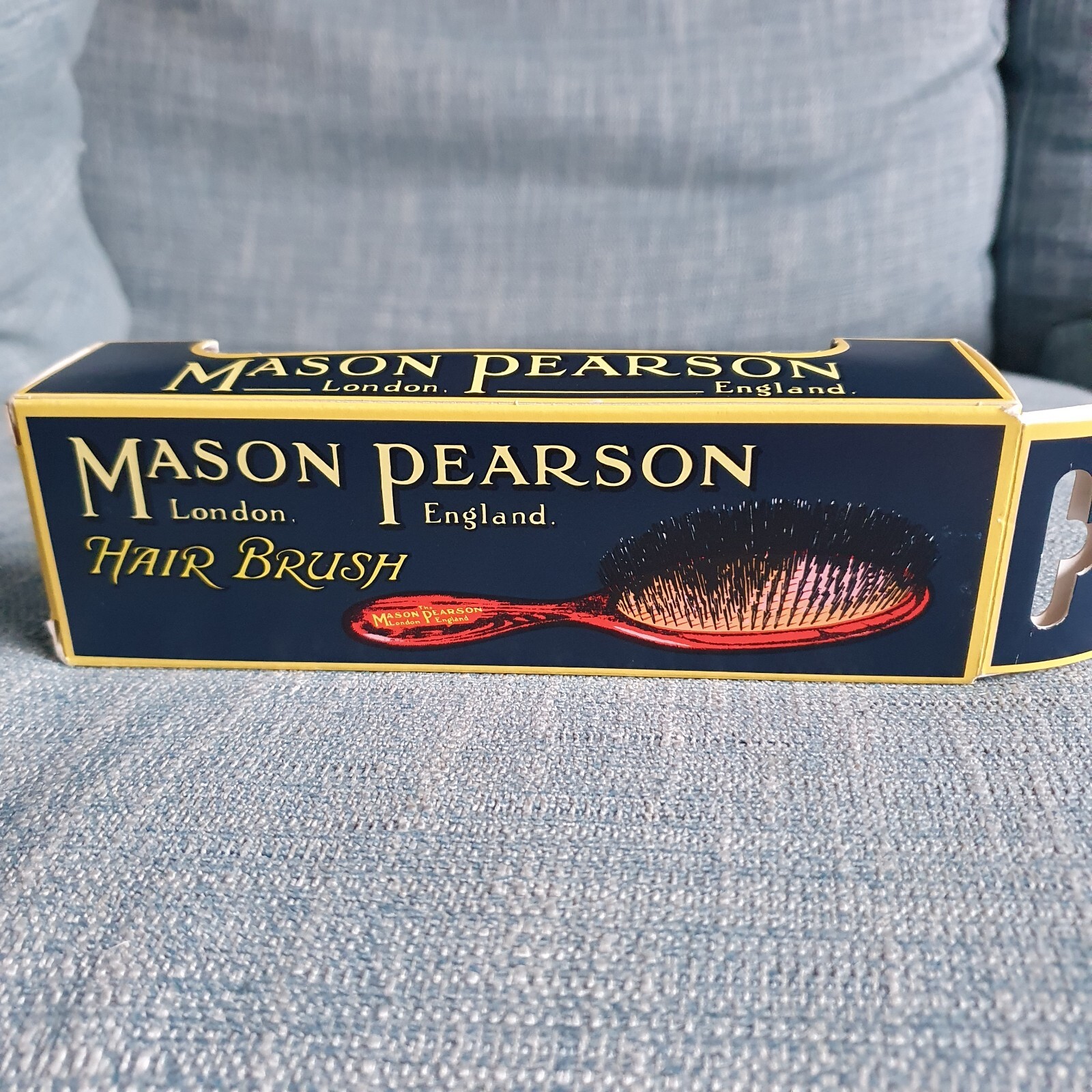 Mason Pearson Oval Pure Bristle Pocket Hair Brush, Dark Ruby B4 eBay