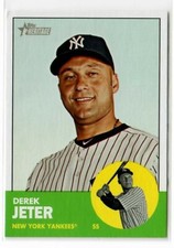2012 Topps Heritage #20A Derek Jeter - NY Yankees - The Captain