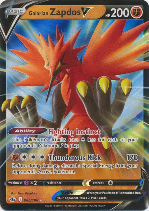 how much is a zapdos pokemon card worth - ex 145/165 - Pokemon 151 - Double Rare - Holo Foil 30 Retreat Cost Zapdos 048 - Holofoil SWSH04