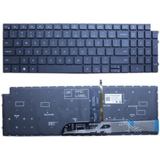 New US Backlit Keyboard for Dell Latitude 3520 NO frame