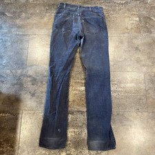 Men  s vintage Levi corduroy pants size 32 x 34 blue corduroys  Need Repair