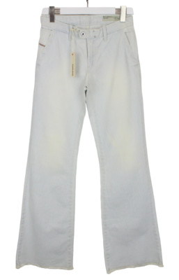 Diesel Flairlegg Regular-Flare 0889U Jeans Damen W27/L34 Distressed Hose
