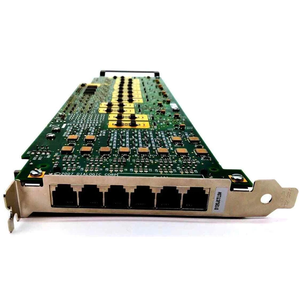 Dialogic D120JCTLSW 12 Port Analog Loop Start PCI Media Board - Image 2 of 3