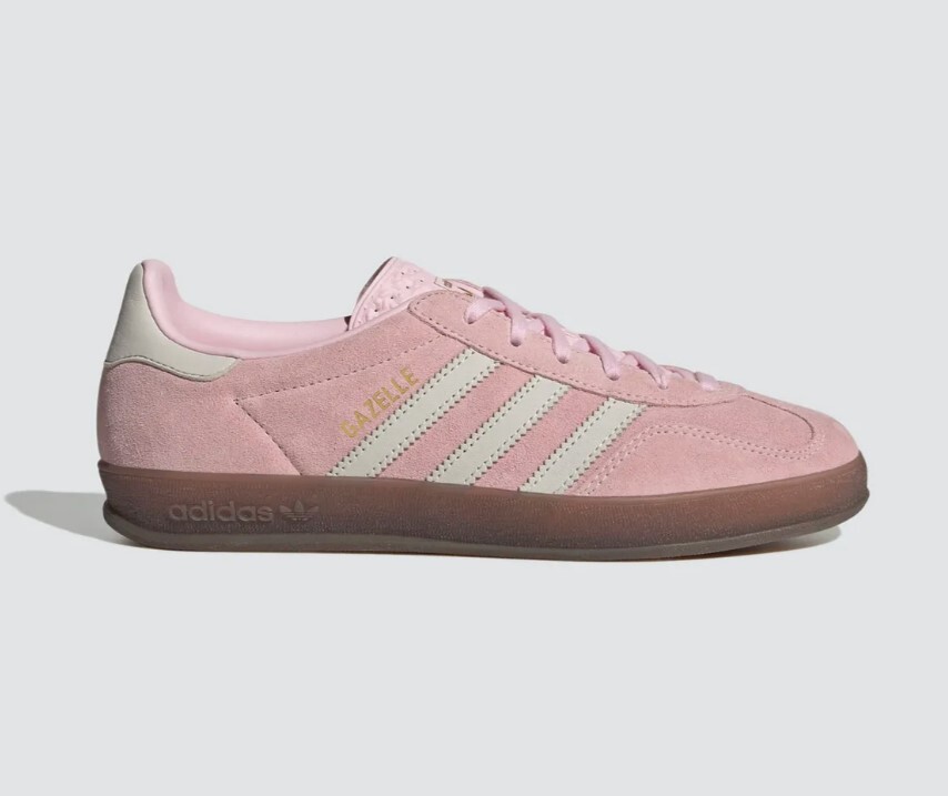【大人気】★アディダス★GAZELLE INDOOR Clear Pink 早い者勝ち Adidas originals Women's GAZELLE INDOOR Sneakers Clear Pink