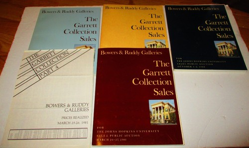 Bowers and Ruddy Galleries Garrett Collection Catalogues + Prices Realized