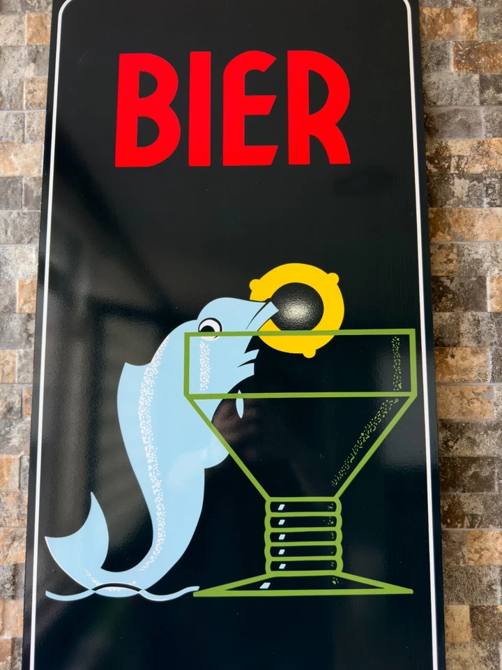 Vintage Orval Trappist Beer Heavy Metal Sign -XXXL (118x40 cm) - Image 4 of 4