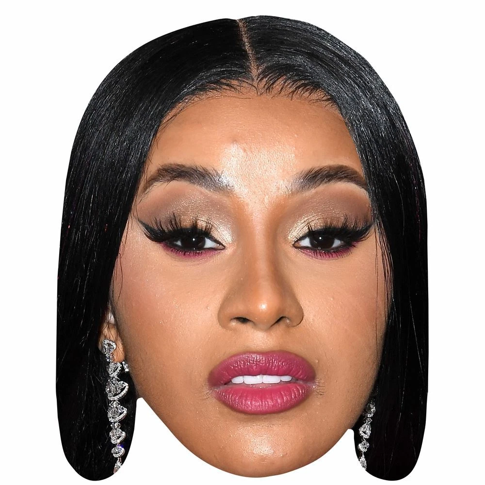 Belcalis Marlenis Almánzar (Make Up) Big Head. Larger than life mask. | eBay