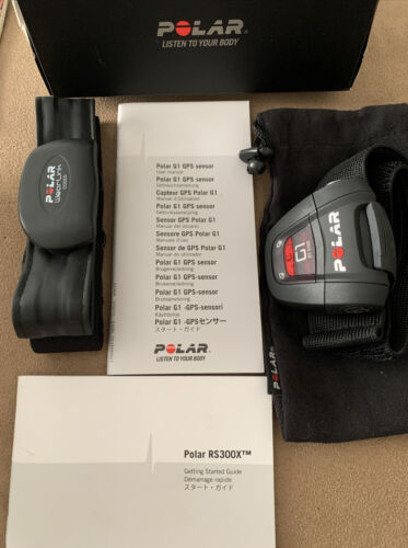 POLAR RS300X G1 NERO CARDIOFREQUENZIMETRO SPORT CORSA FITNESS NUOVO 90036625 SCATOLA APERTA - Foto 4 di 12
