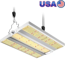 LED Grow Light Indoor Plants Full Spectrum Dimming Daisy Chain 150W Hydroponics