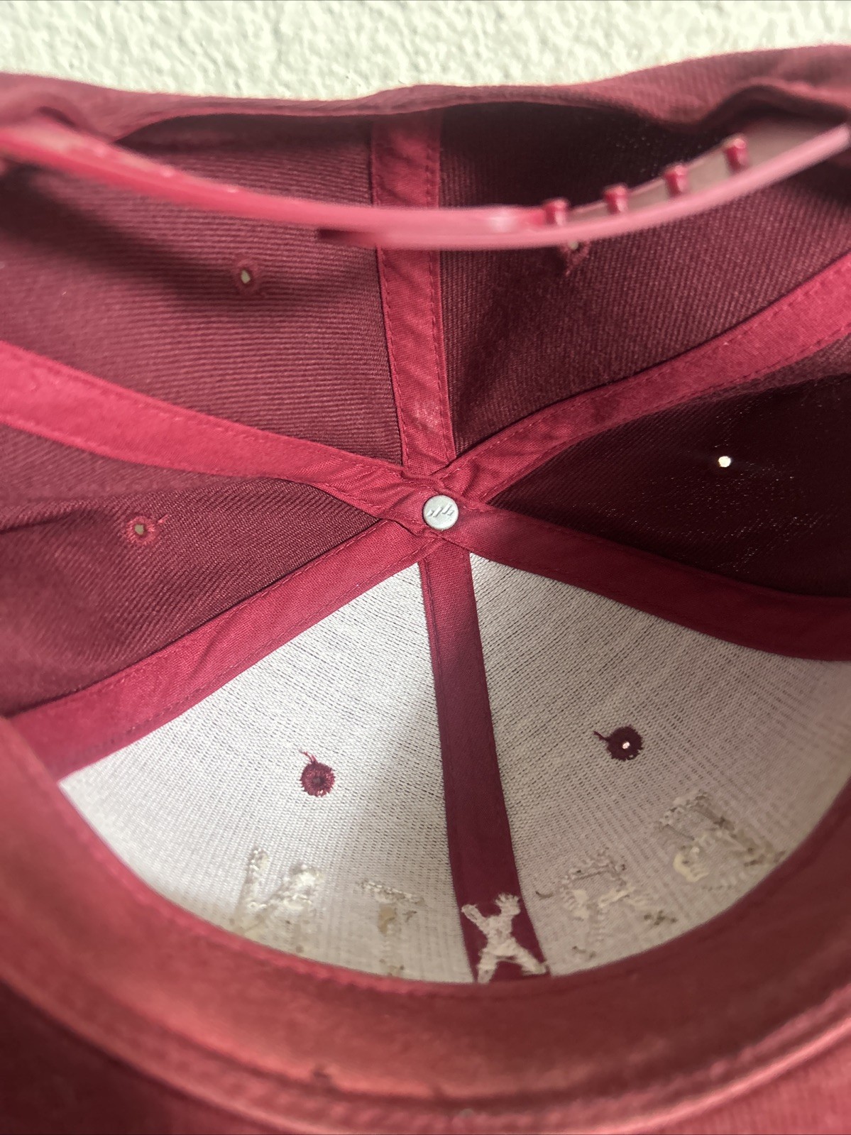 Brixton SnapBack Hat Maroon Adjustable - image 13