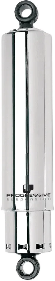 PROGRESSIVE SUSPENSION Fits 412 Series Shock - 12" - Standard - Chrome - FLH/T