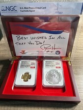 1916 Best Of The Mint Standing Liberty quarter-dollar W/ Encapsulated Signed COA
