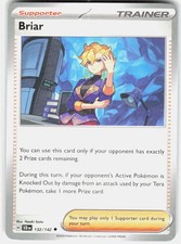 Pokemon TCG Briar Stellar Crown 132/142 Uncommon NM